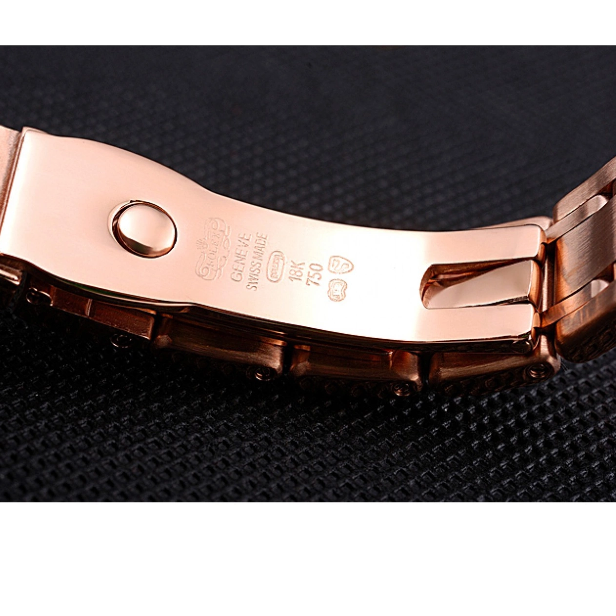 AAA Replica Watches Bracelet Bezel Datejust And Dial Pink Rolex Gold Diamond 622836 Case And 0612